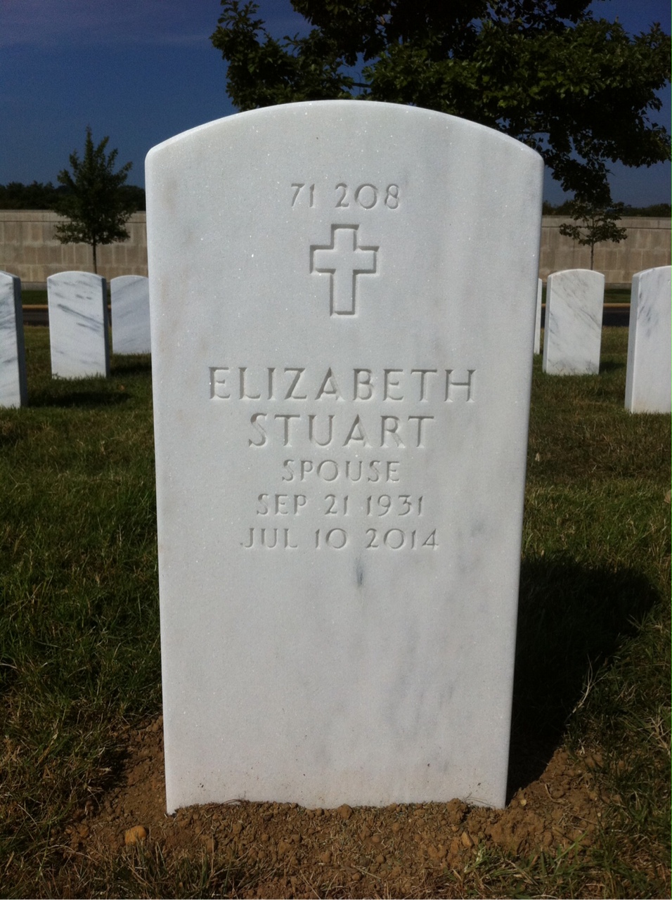 Back of headstone — John Murphy