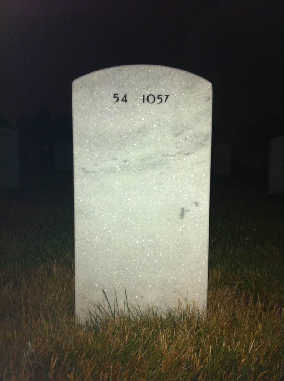 Back of headstone — Jose Peguero