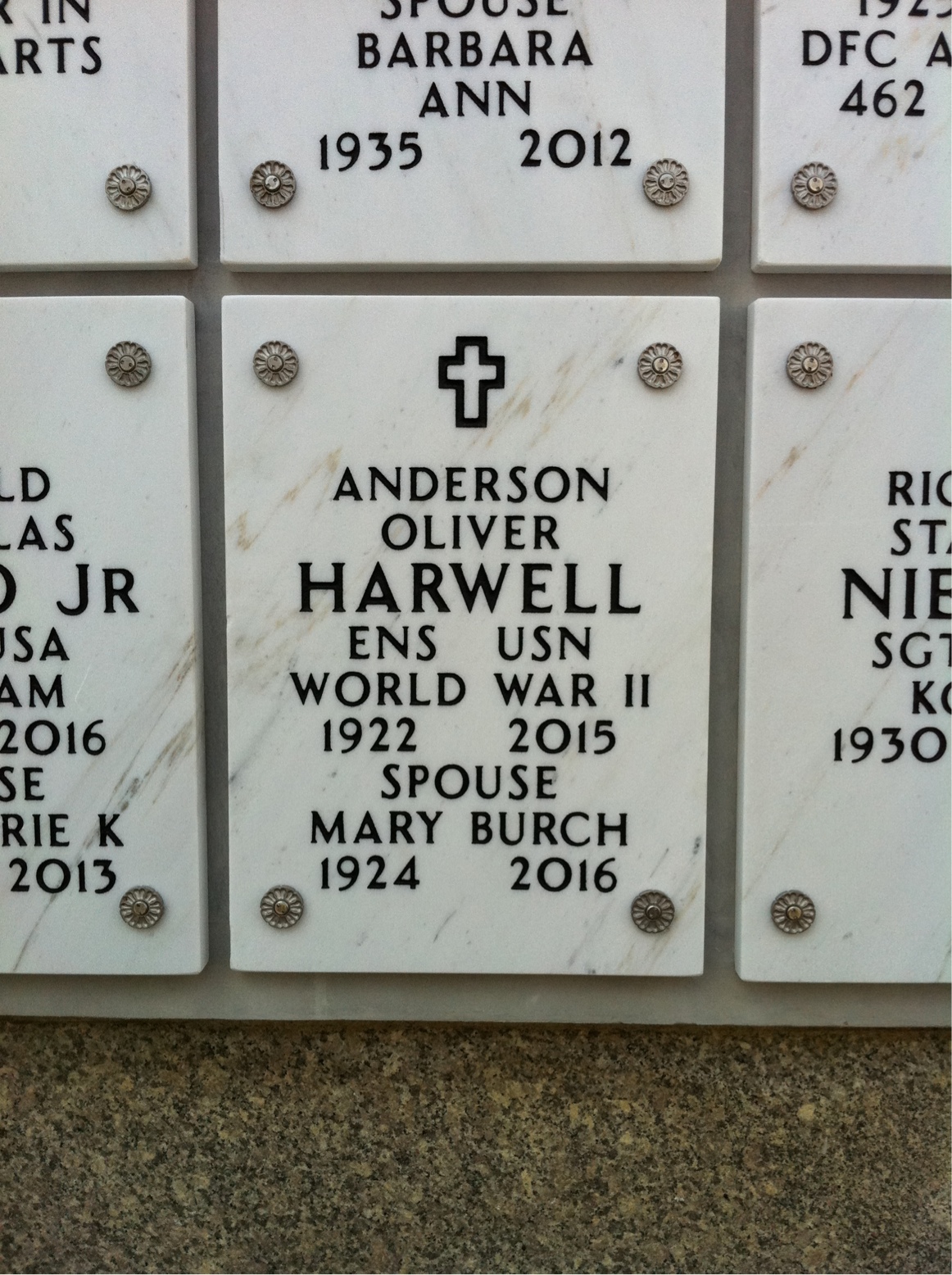 Anderson O Harwell