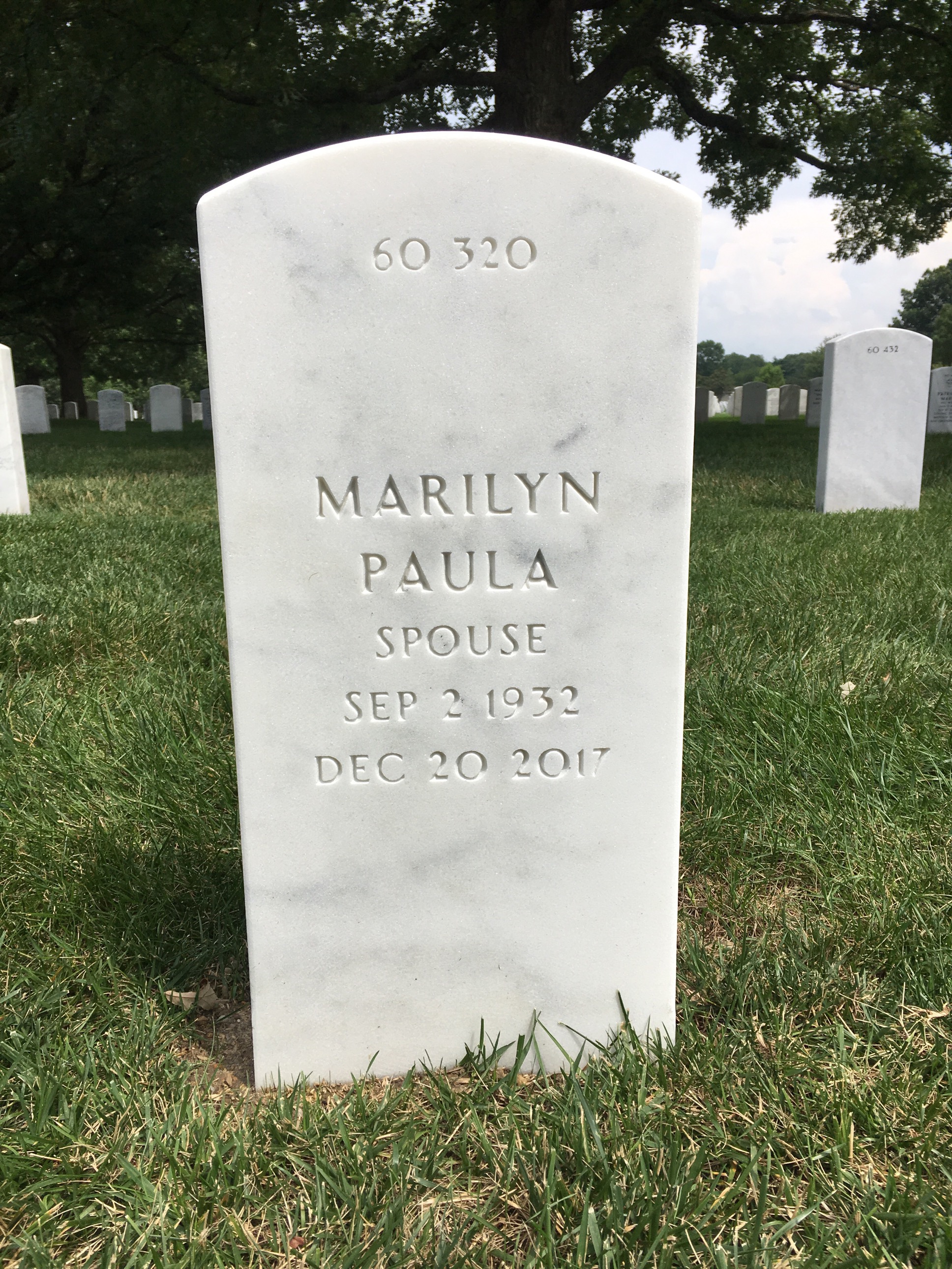 Back of headstone — Harry Swan