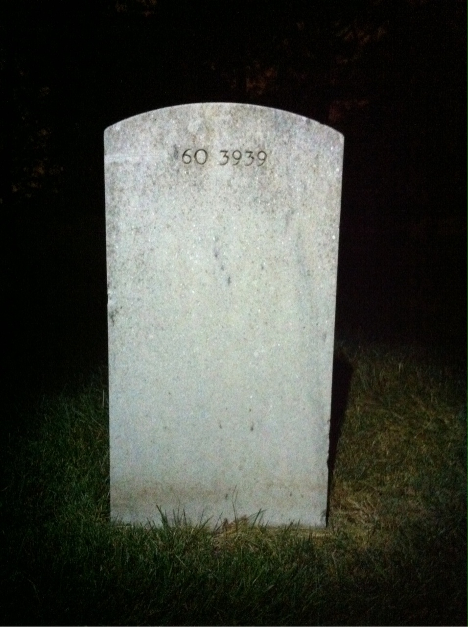 Back of headstone — Wolfgang Willi Leber