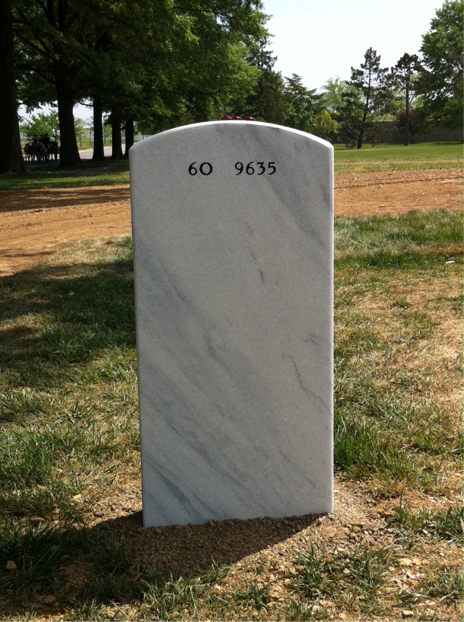 Back of headstone — Rosemary Morrow