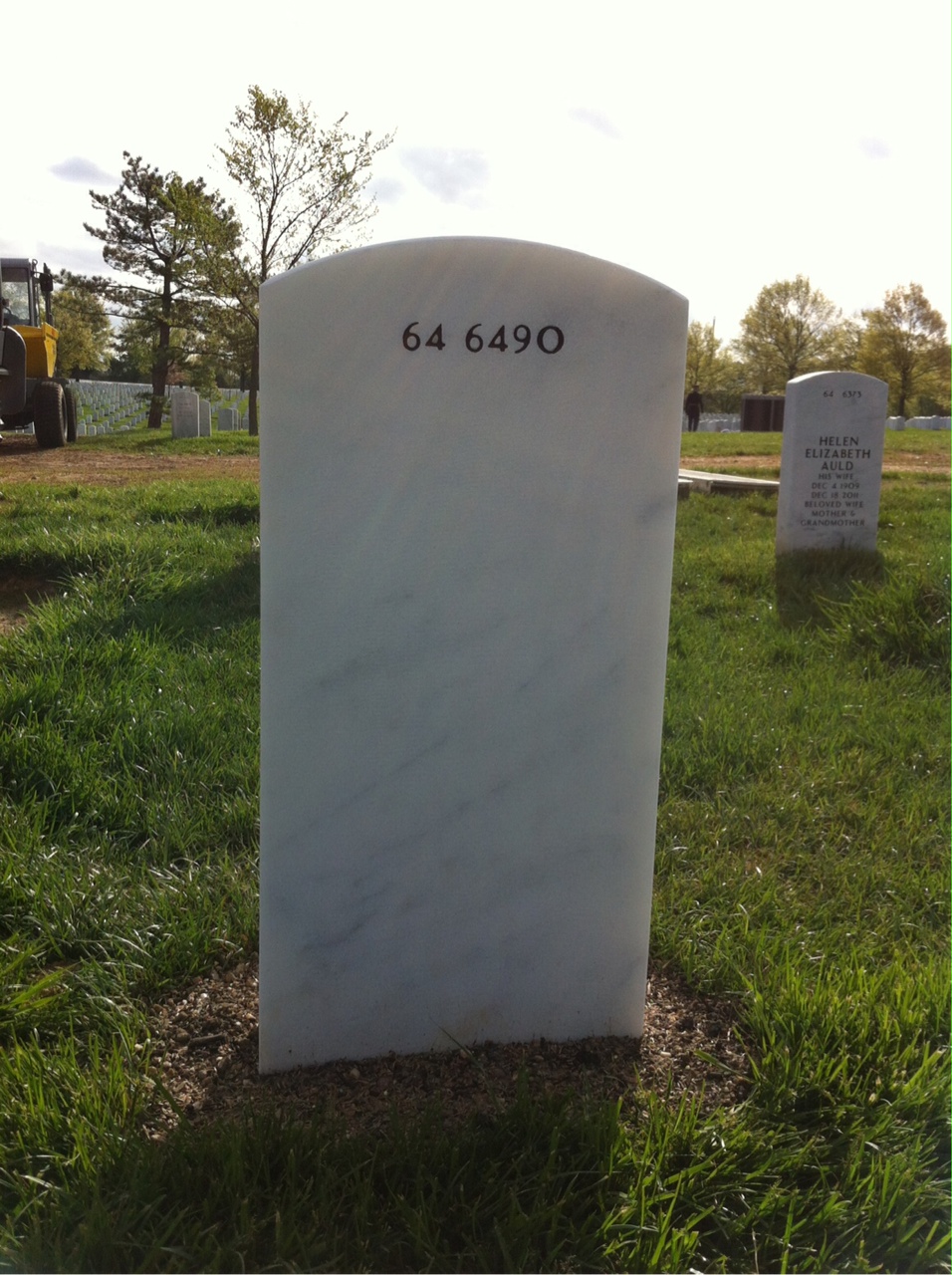 Back of headstone — Miguel Morales-Martinez