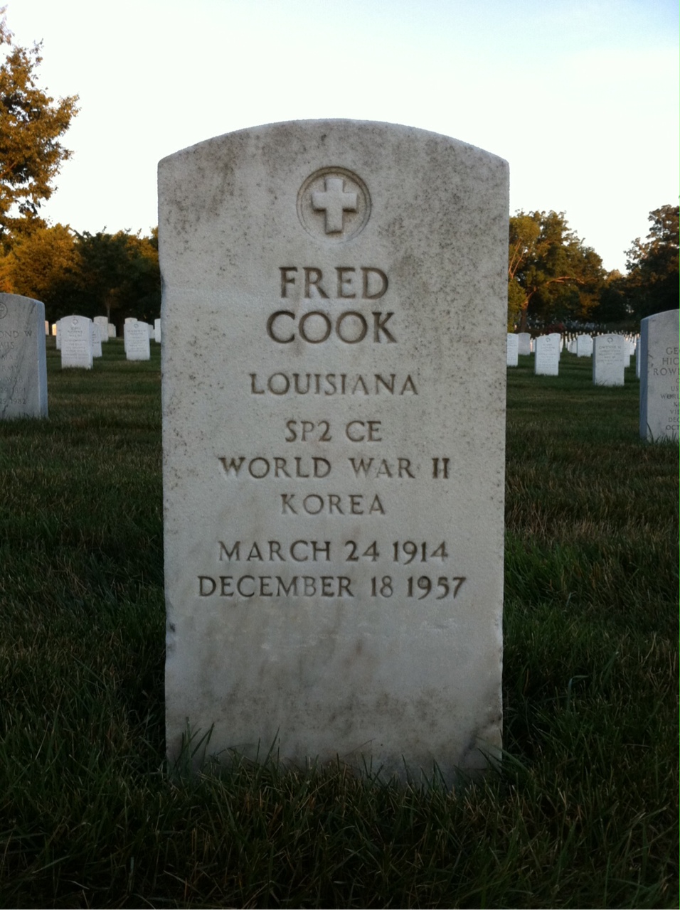 Fred W Cook