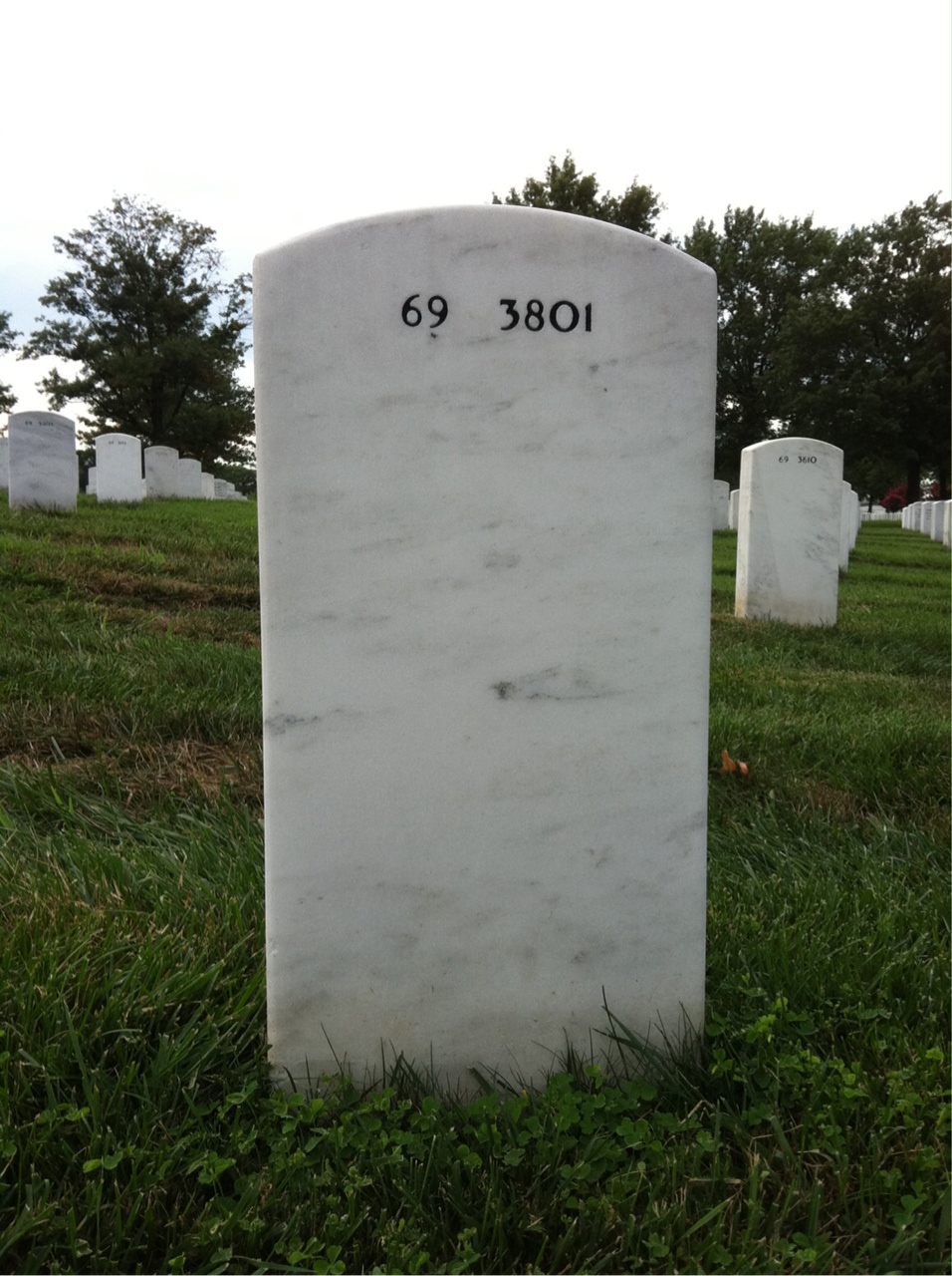 Back of headstone — Gerson Fuss