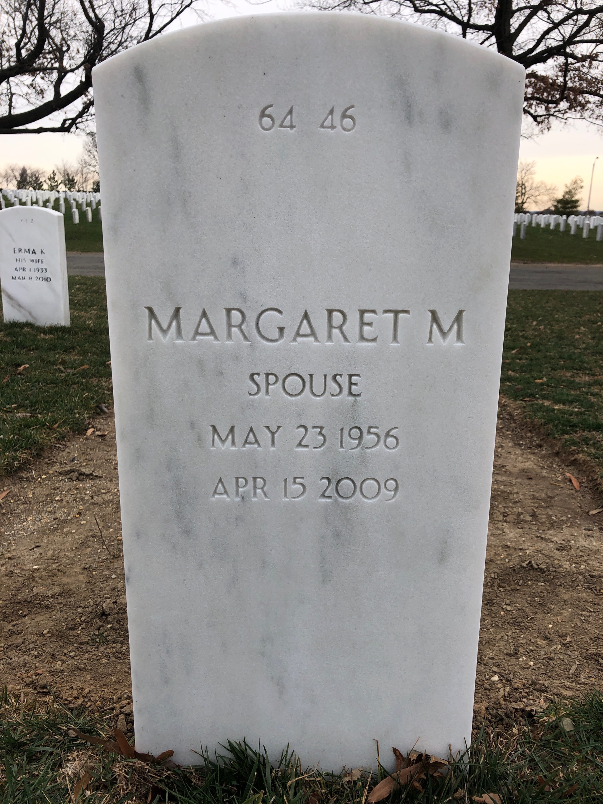 Back of headstone — Gregory Litten