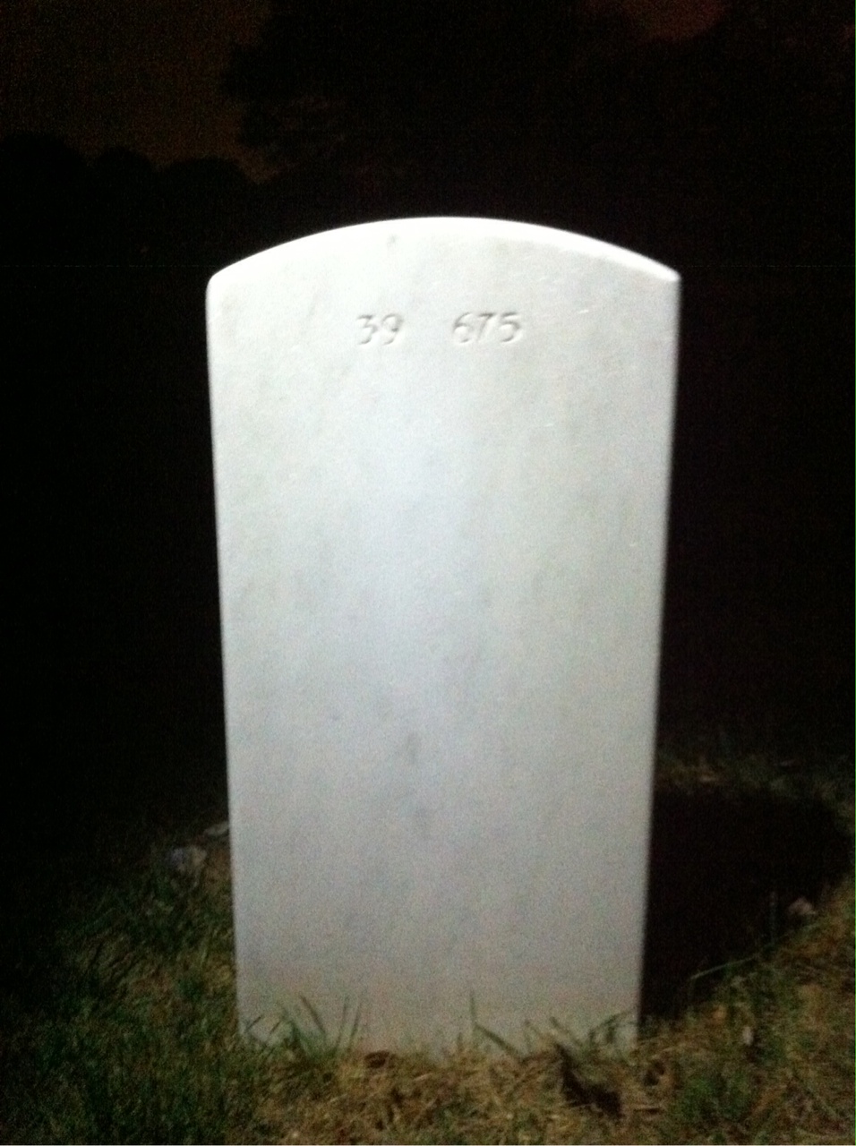 Back of headstone — Wayne S Sutphin