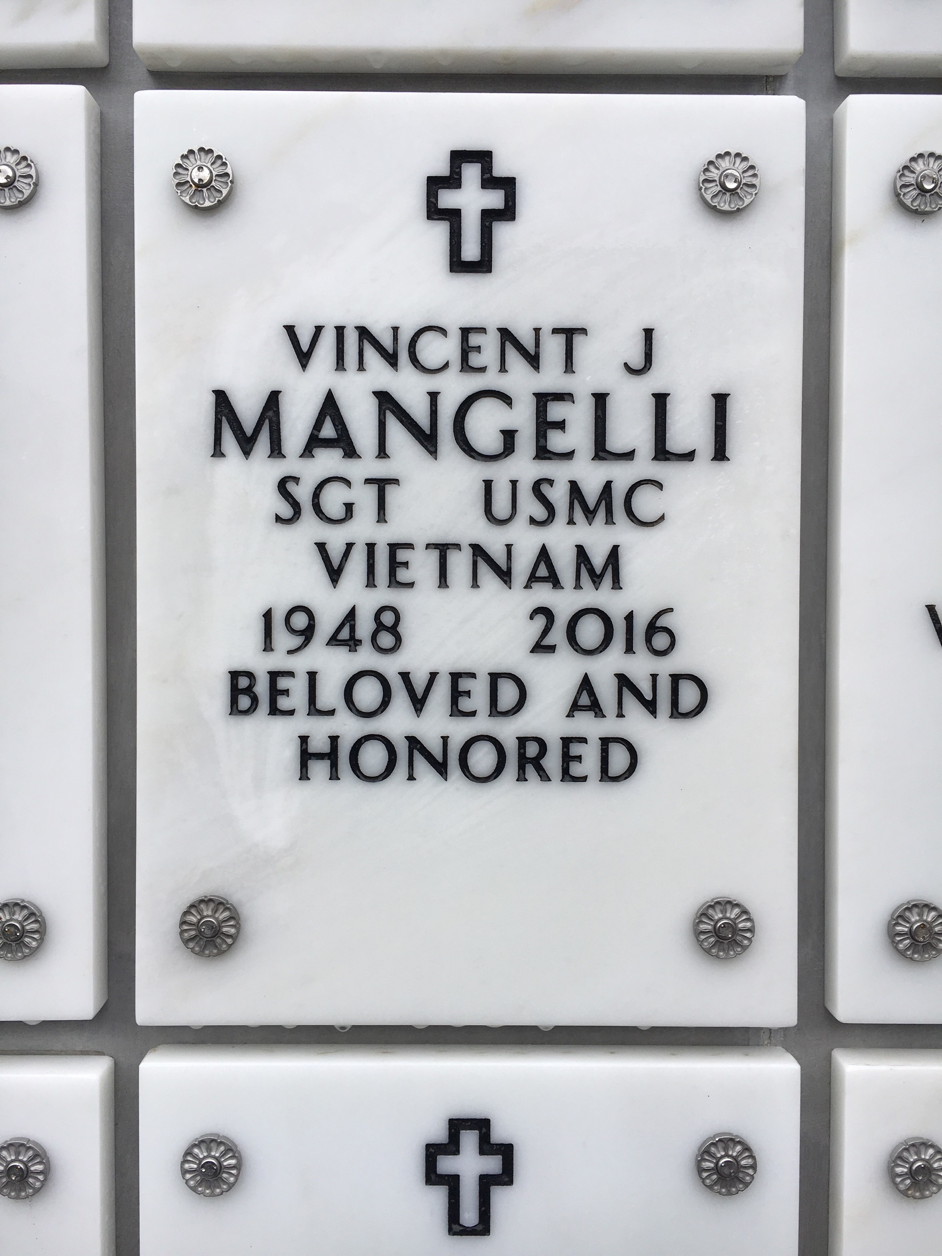 Vincent J Mangelli