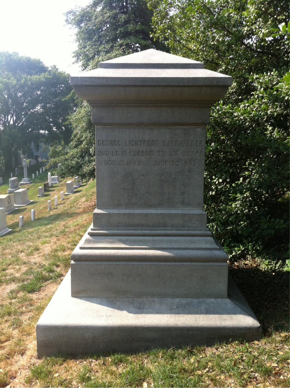 Headstone of Richard N. Batchelder