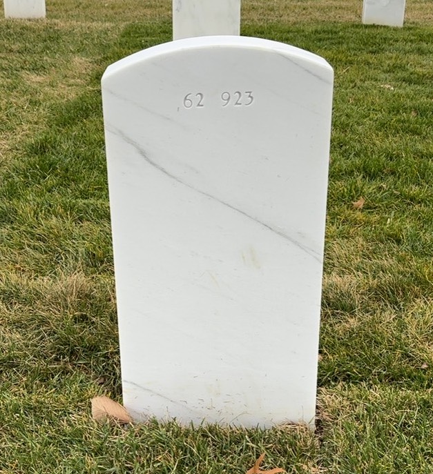 Back of headstone — Robert More