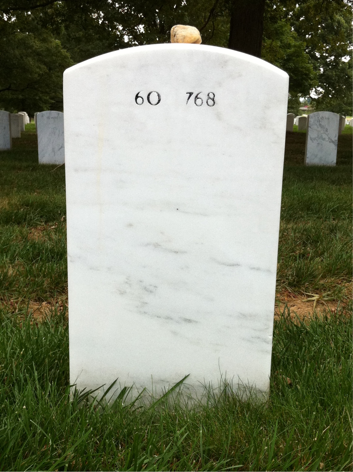 Back of headstone — Elliot Bernstein