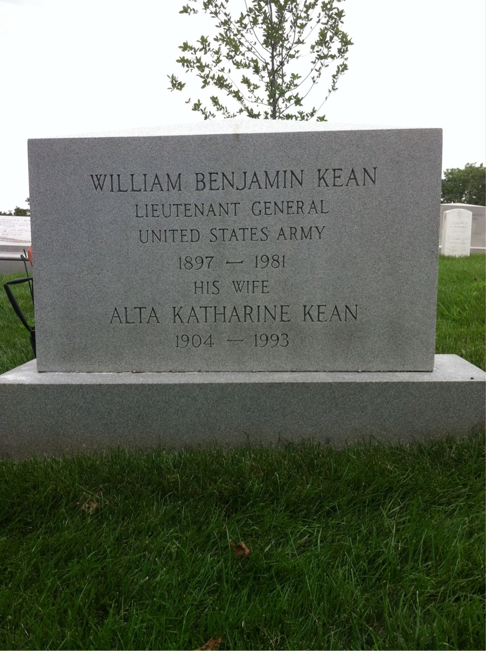 William B Kean