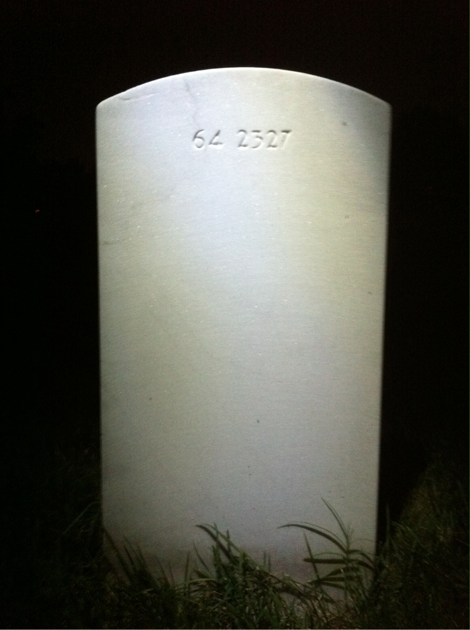 Back of headstone — Anthony Avgoulis
