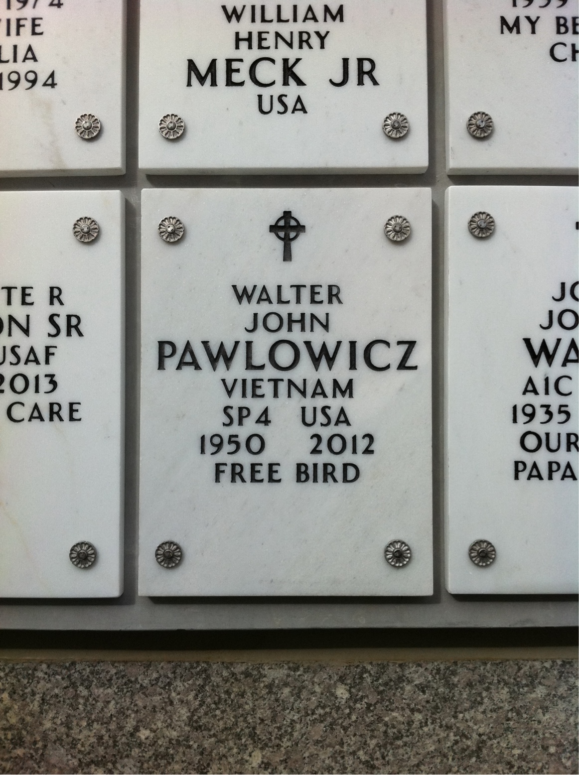 Walter J Pawlowicz