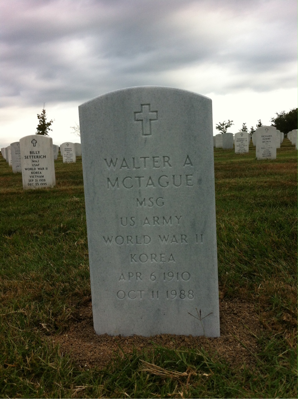 Walter A Mctague