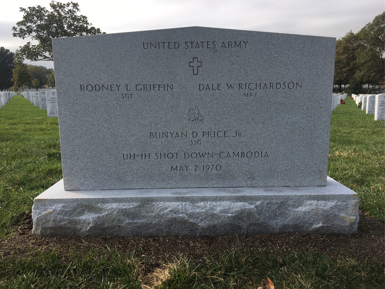 Headstone of Bunyan Durant Price Jr.