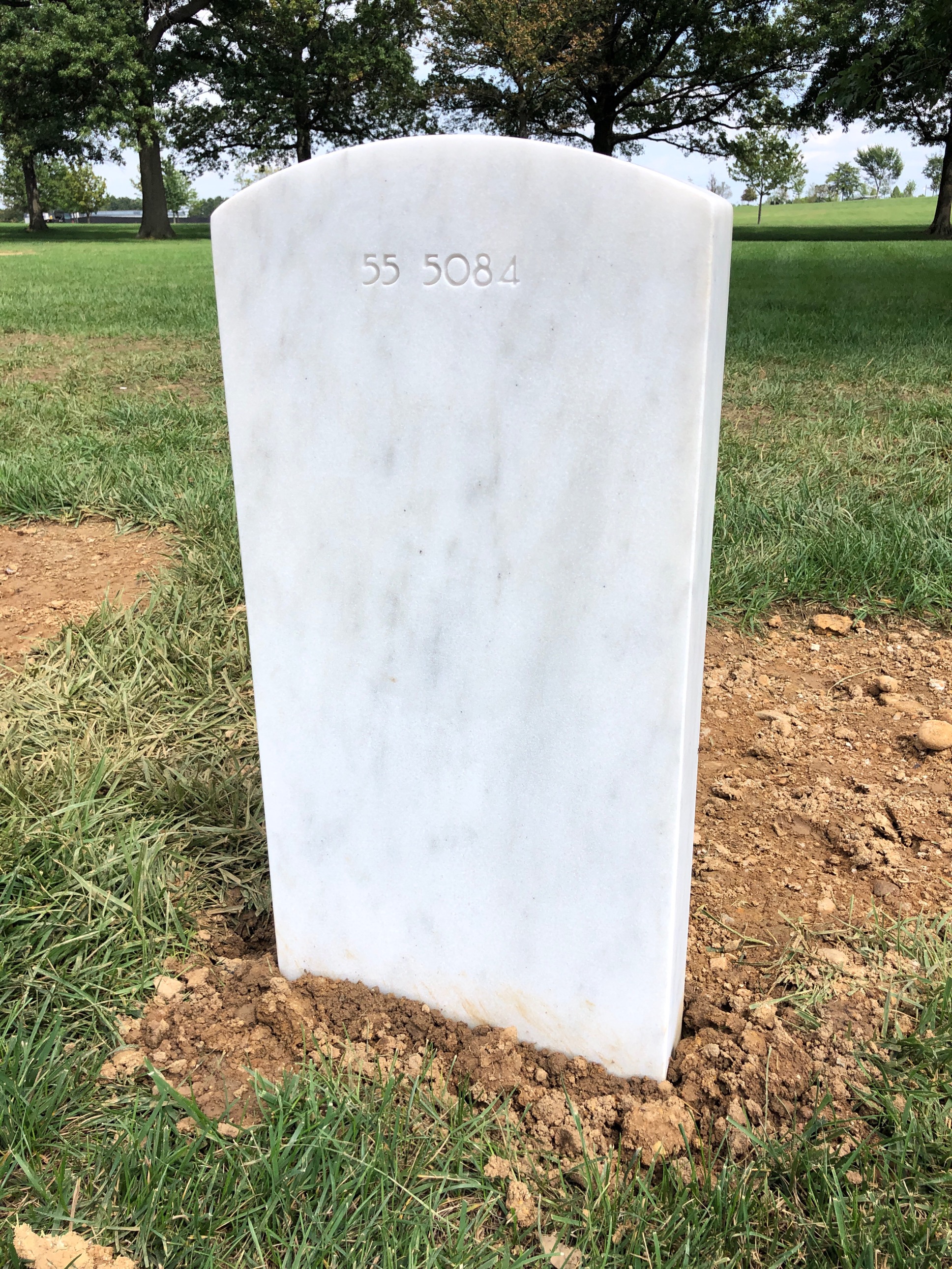 Back of headstone — William Wallace Edwards
