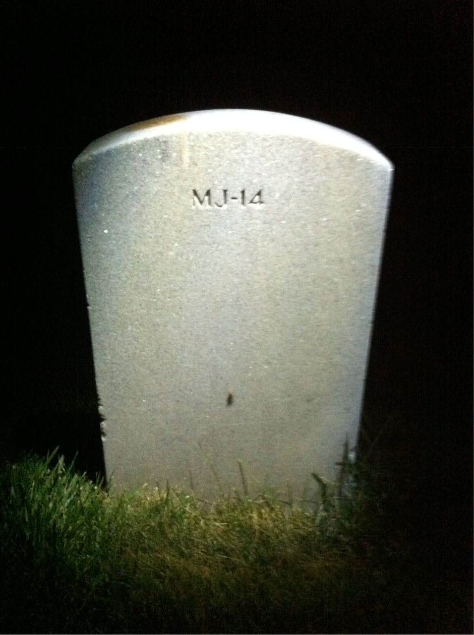 Back of headstone — Casimer Balcerek