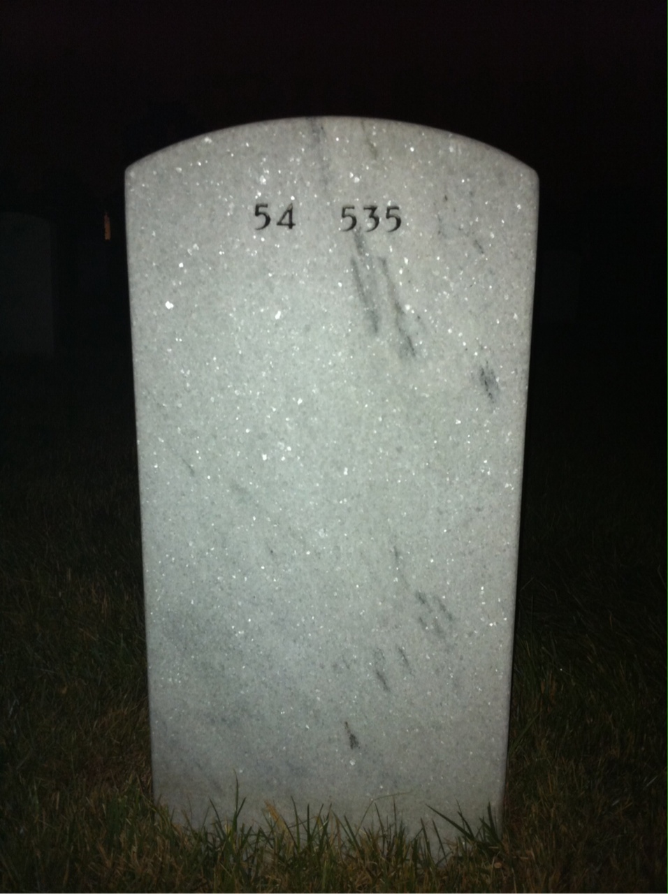 Back of headstone — Cecil Lewis