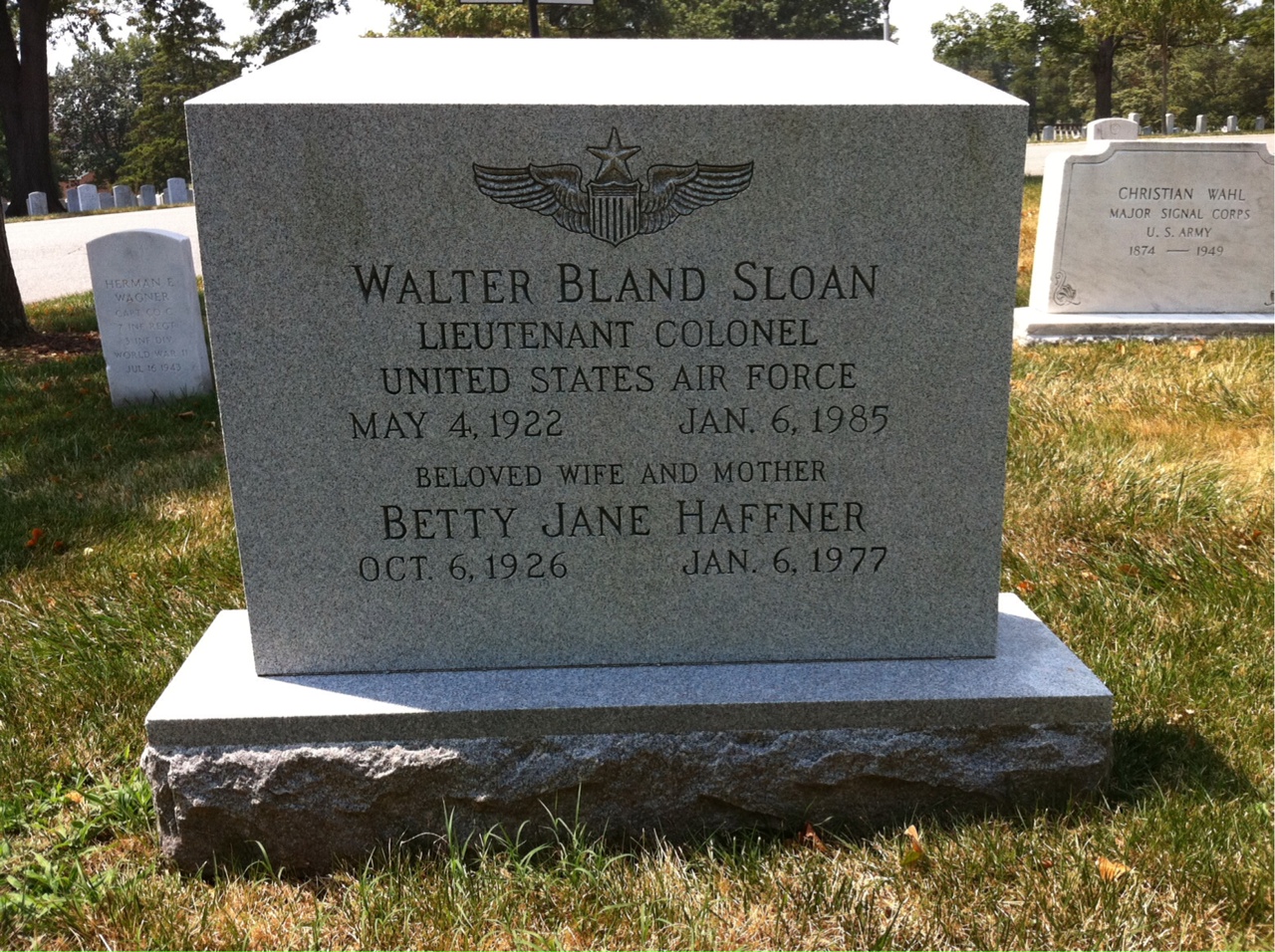 Walter B Sloan