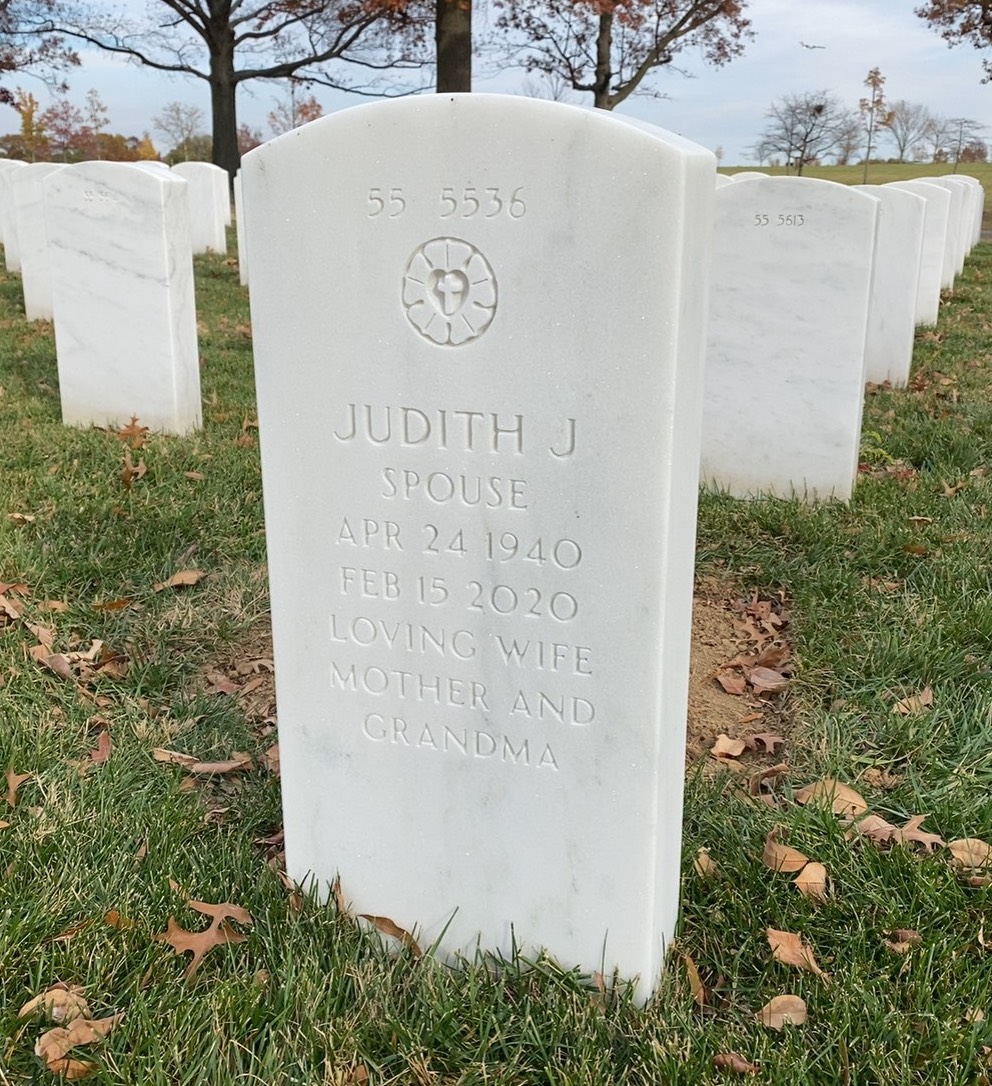 Back of headstone — James Moore