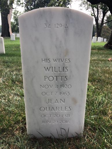 Back of headstone — Thomas Corbin