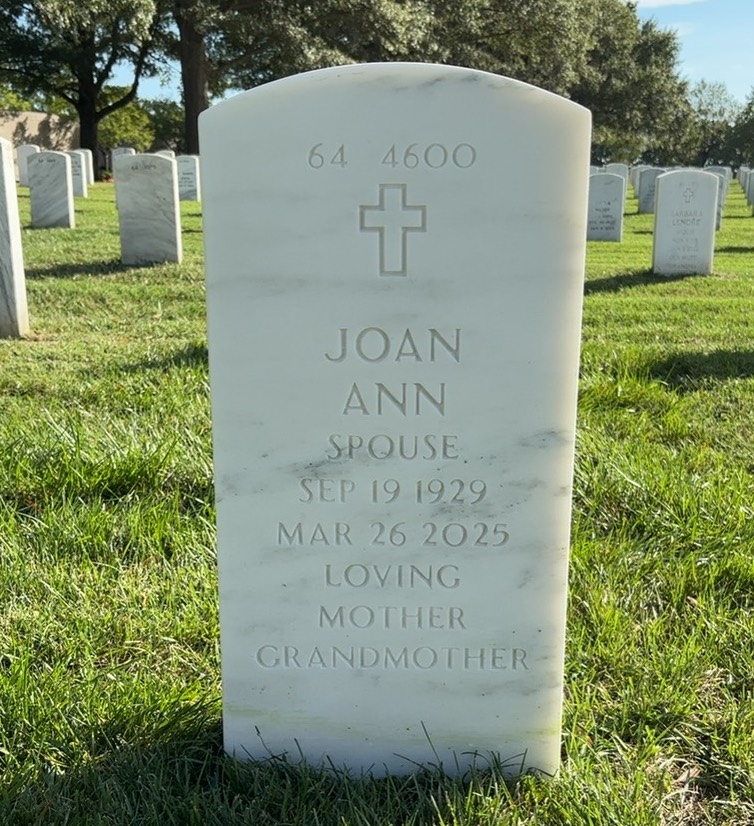 Back of headstone — Joseph Howard