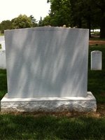 Michael Montgomery — Headstone Back