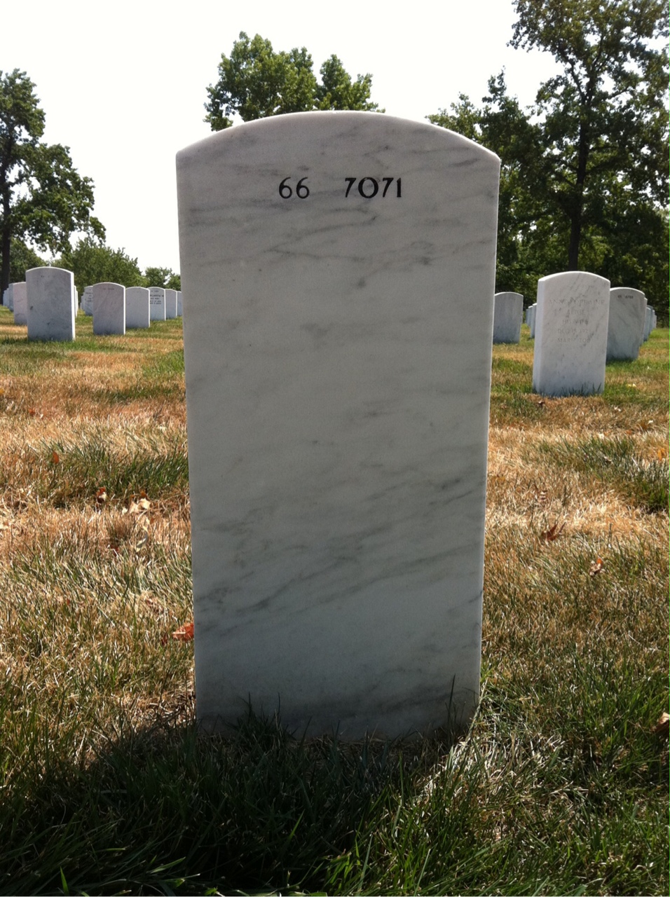 Back of headstone — Henry Askey