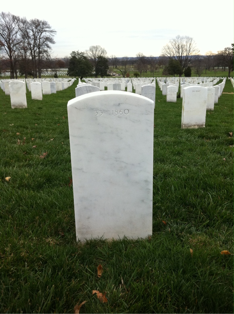 Back of headstone — Sofia Kenyes
