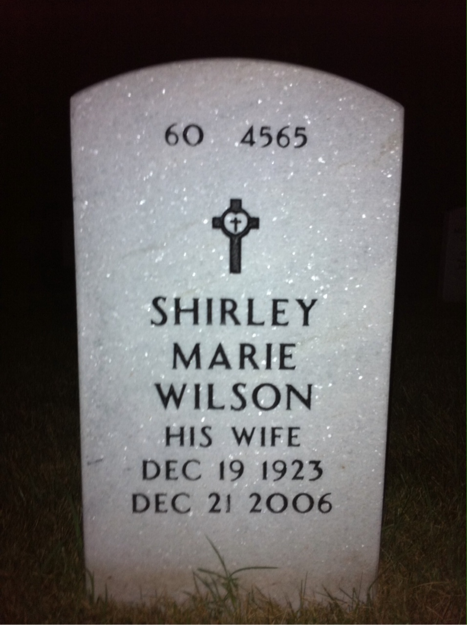 Back of headstone — Sol Levine