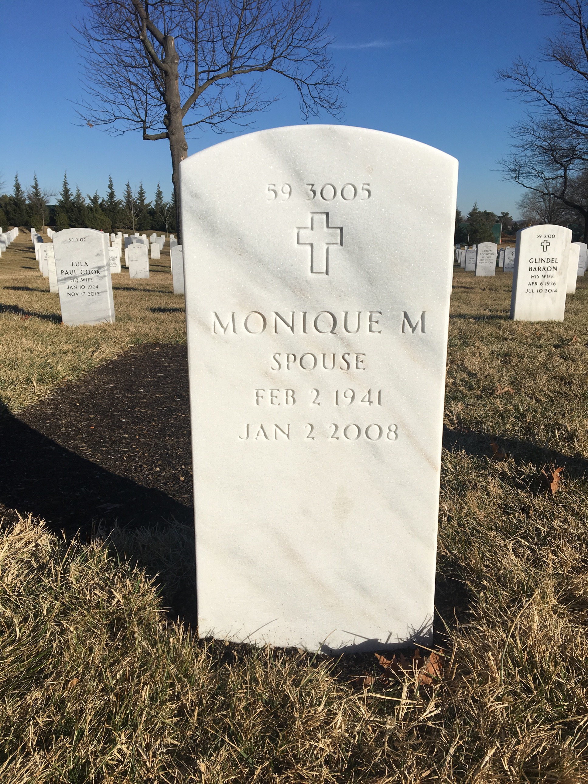 Back of headstone — Henry Powell