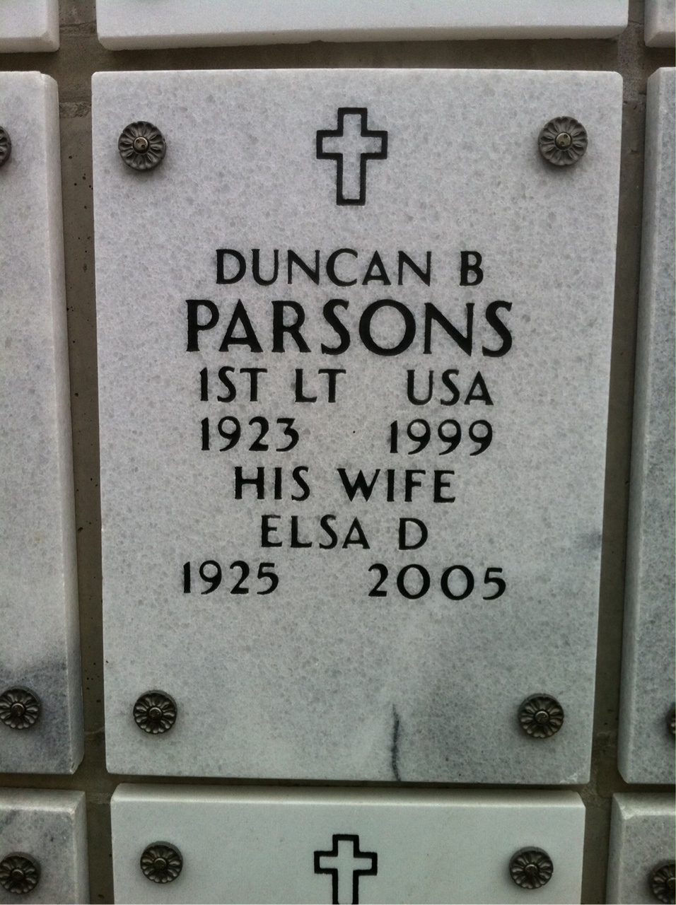 Duncan Parsons