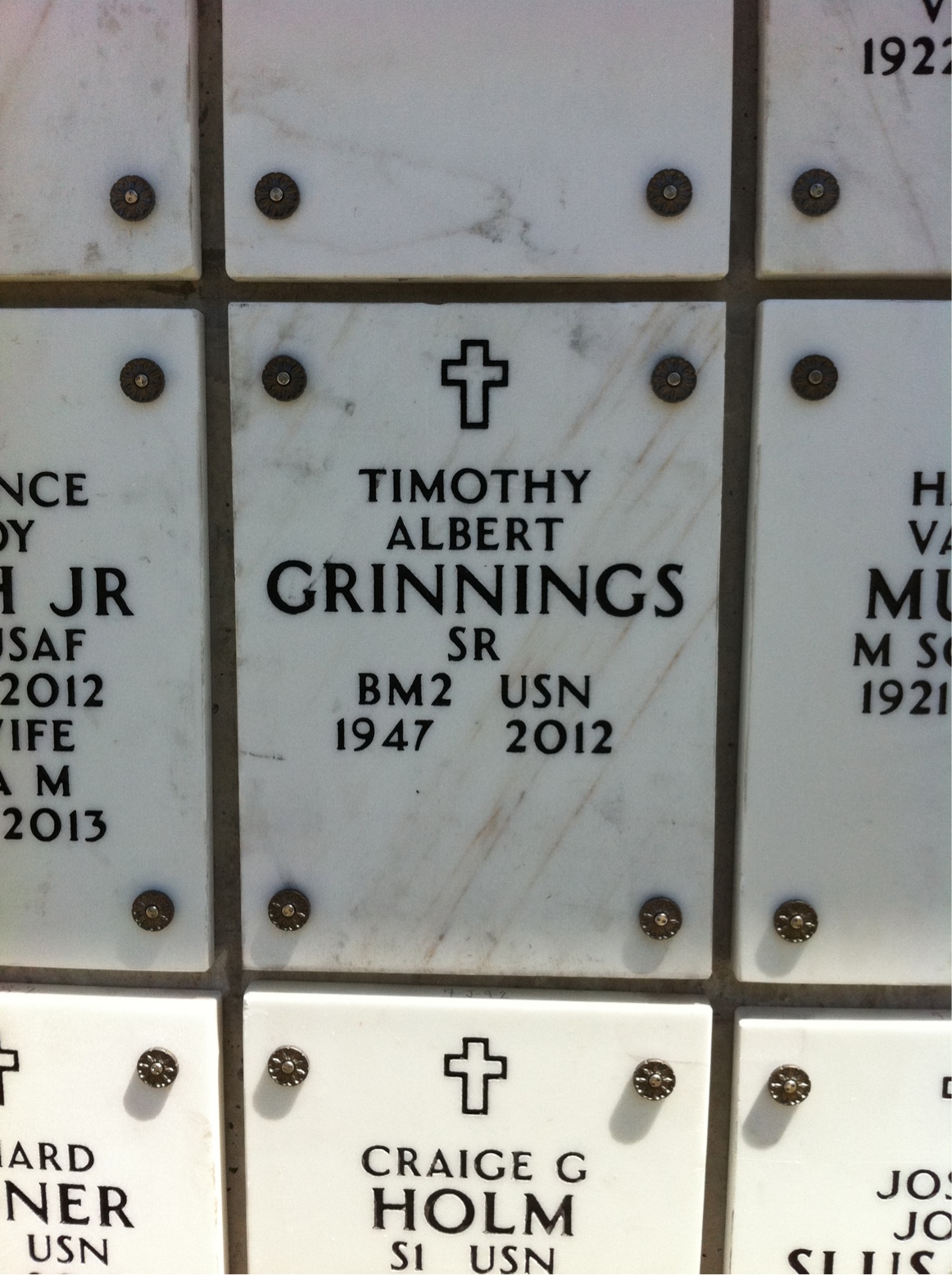 Timothy Albert Grinnings