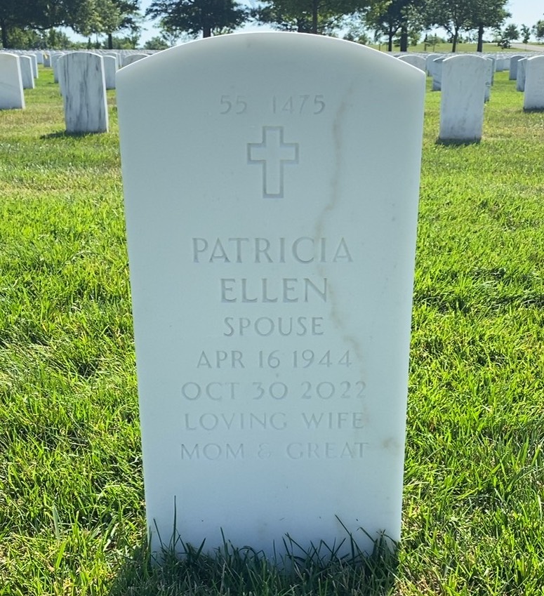 Back of headstone — Thomas Miserendino