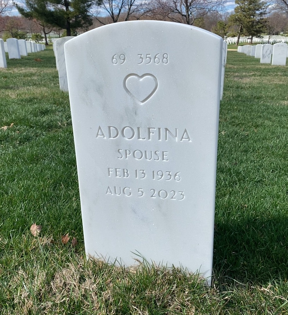 Back of headstone — Felix Resari
