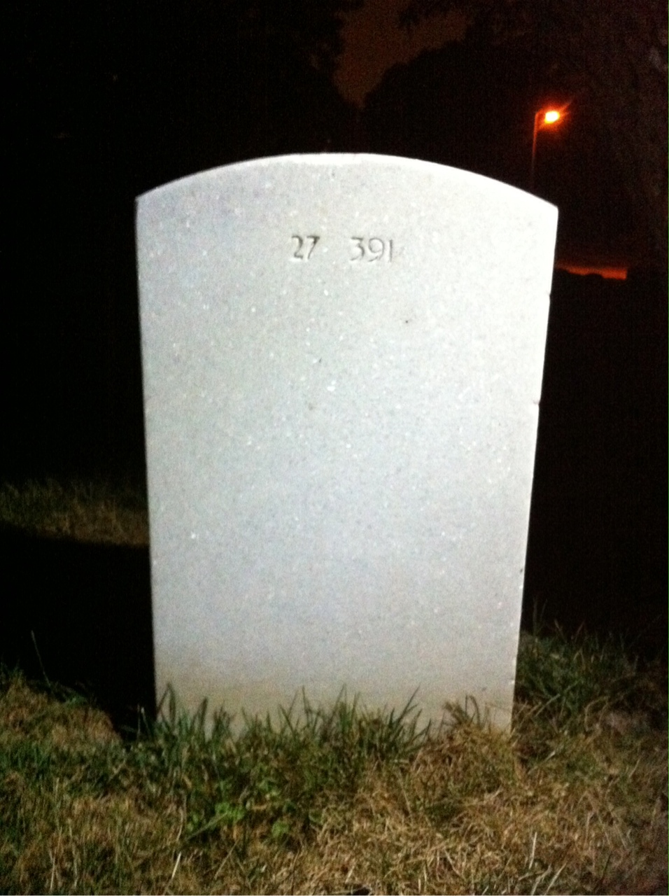 Headstone of Unknown Unknown