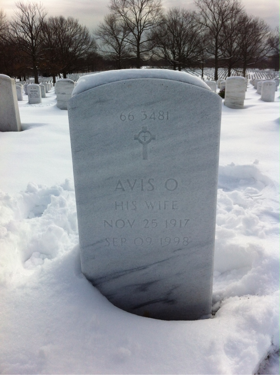 Back of headstone — Martin Gallagher