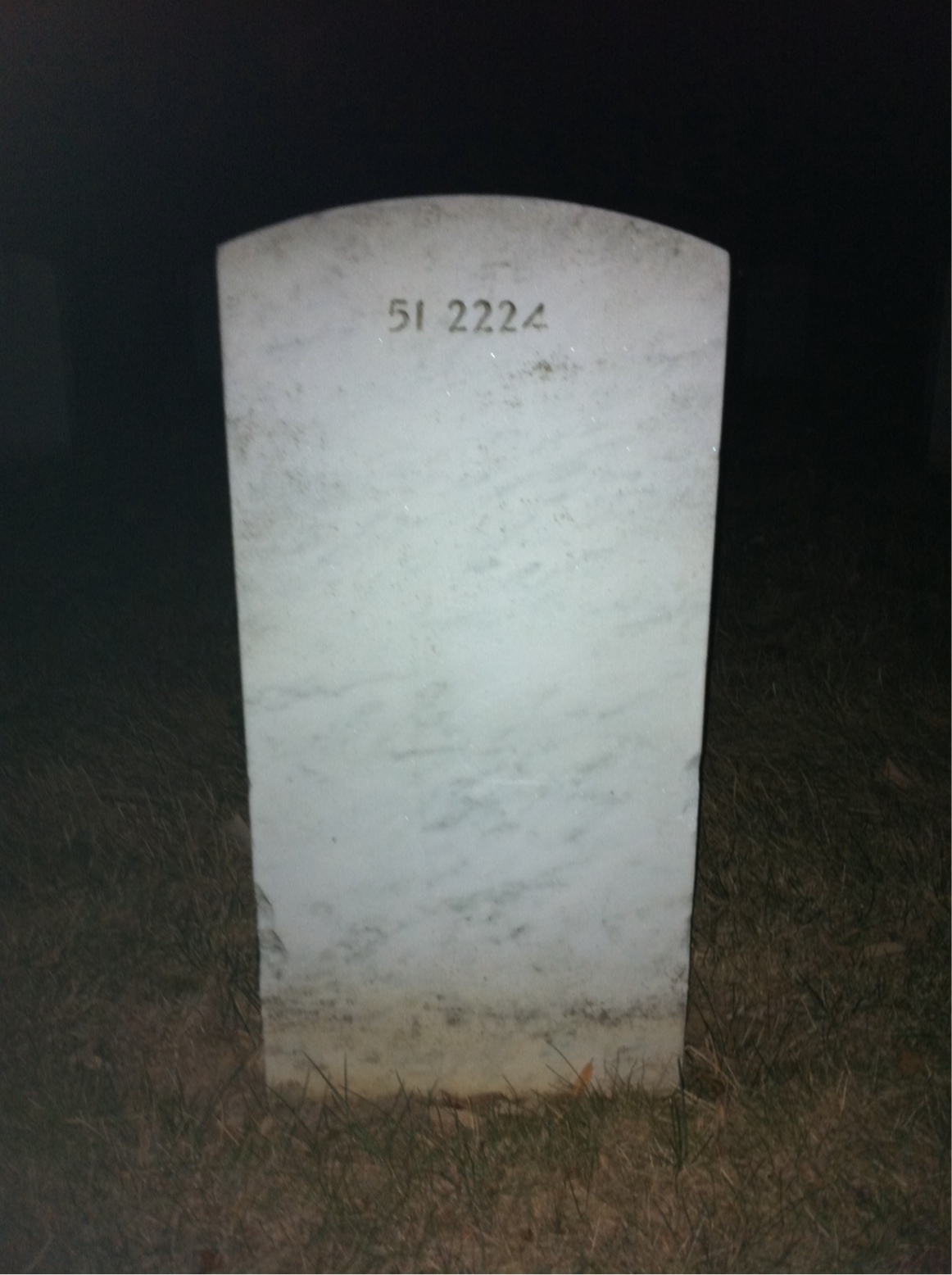 Back of headstone — Michael Balitchik