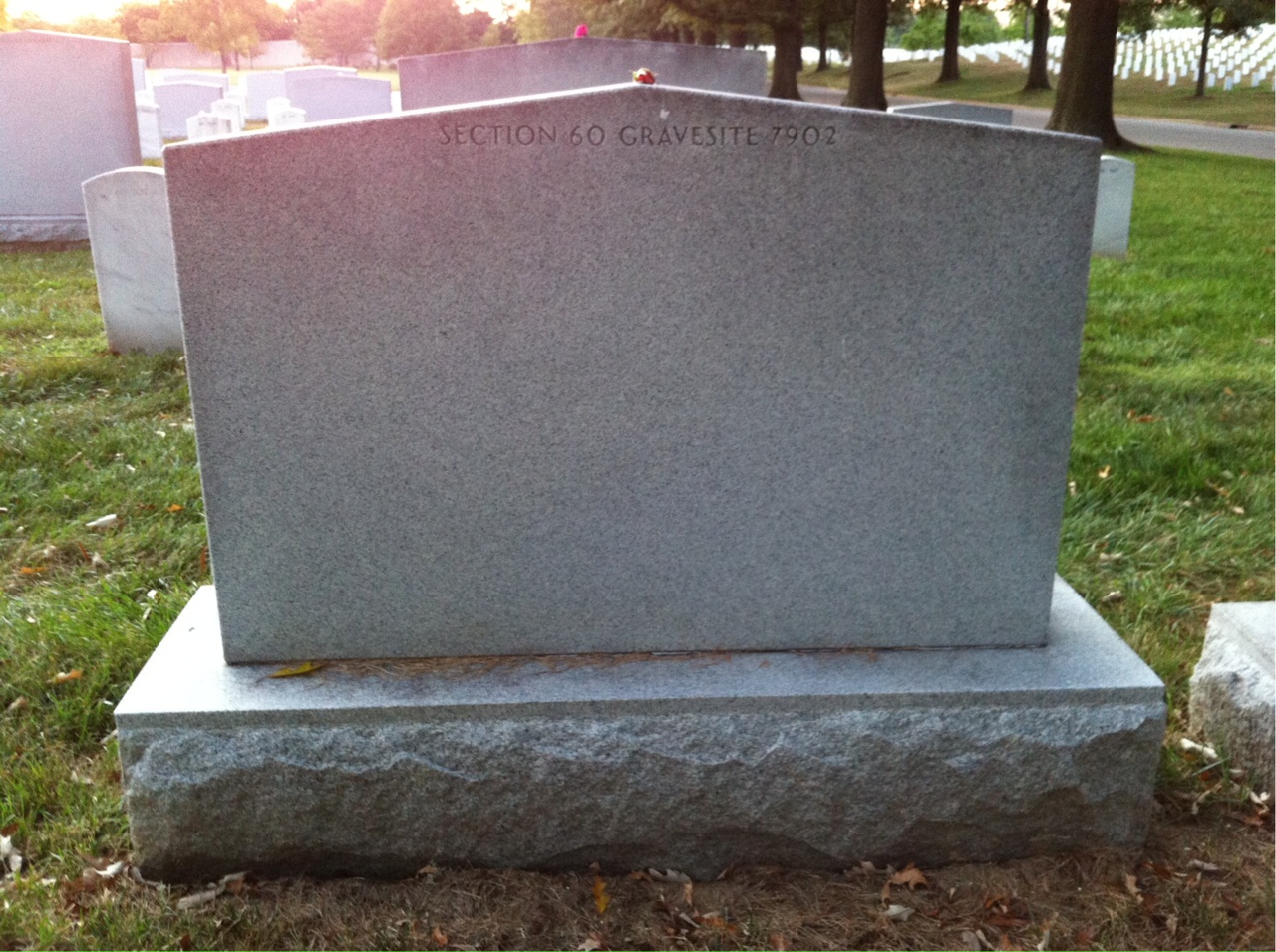 Headstone of Fred Clay Cutrer Jr.