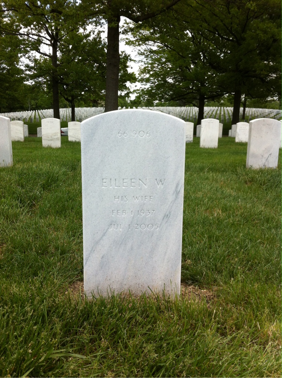 Back of headstone — Robert Green