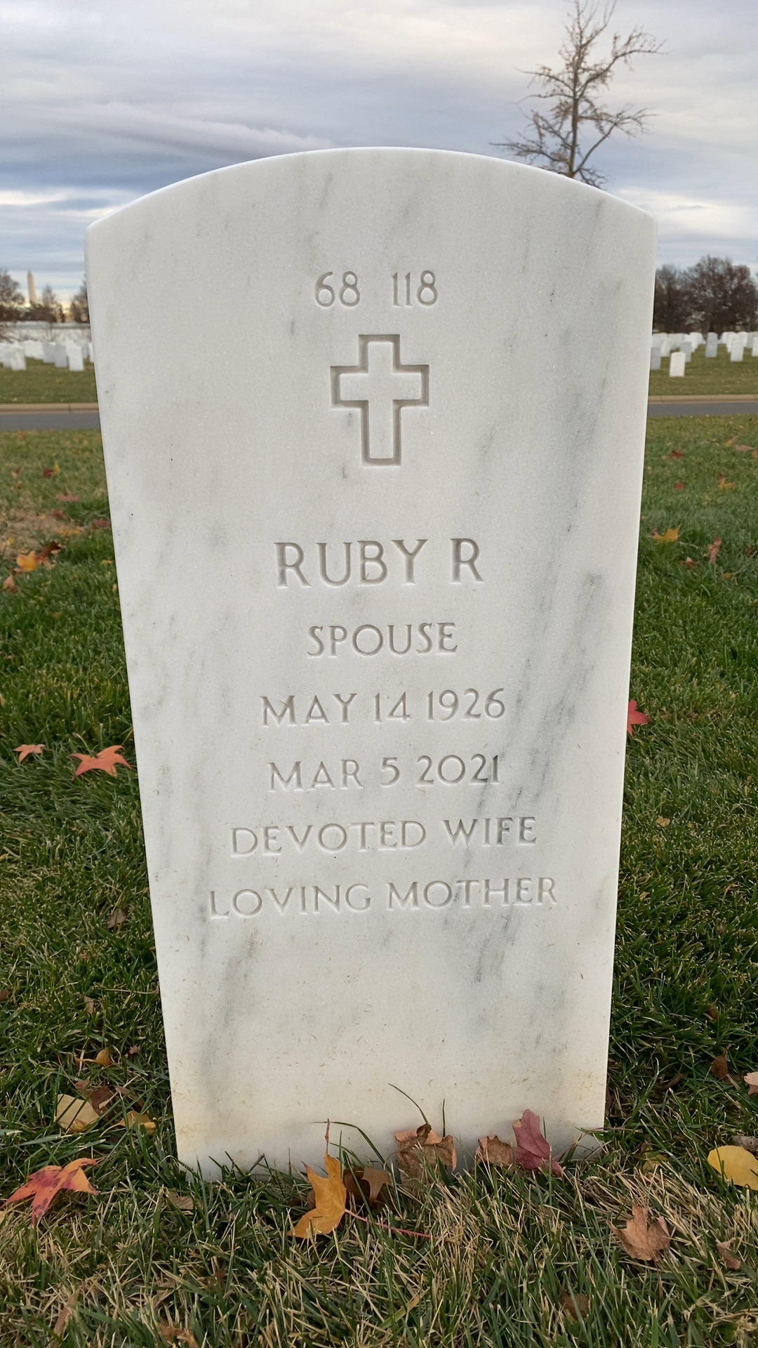 Back of headstone — Gregorio Sanchez