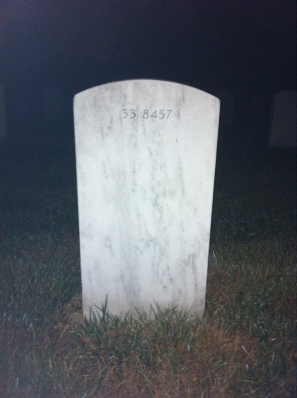 Back of headstone — Joseph Munro