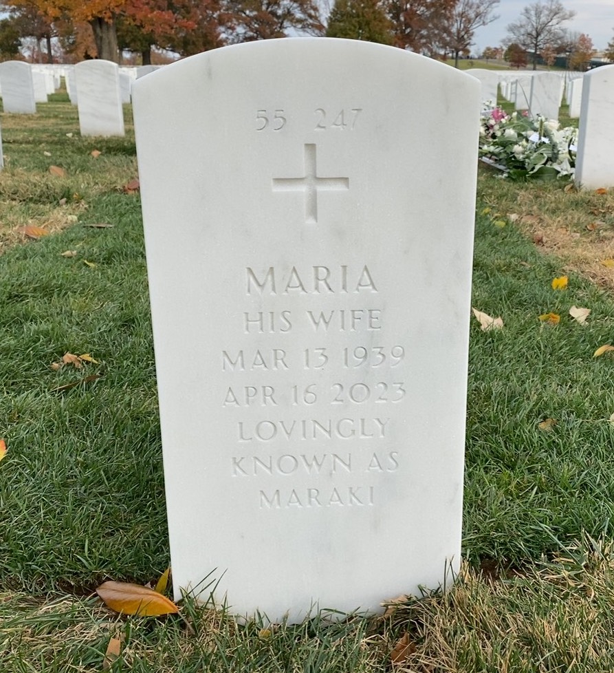 Back of headstone — Sherril H Fischer