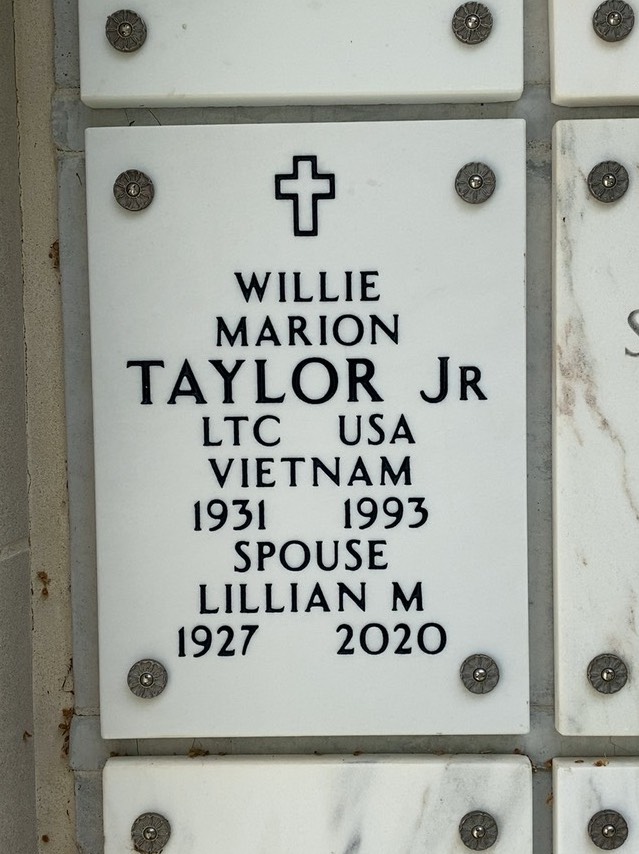 Willie Marion Taylor