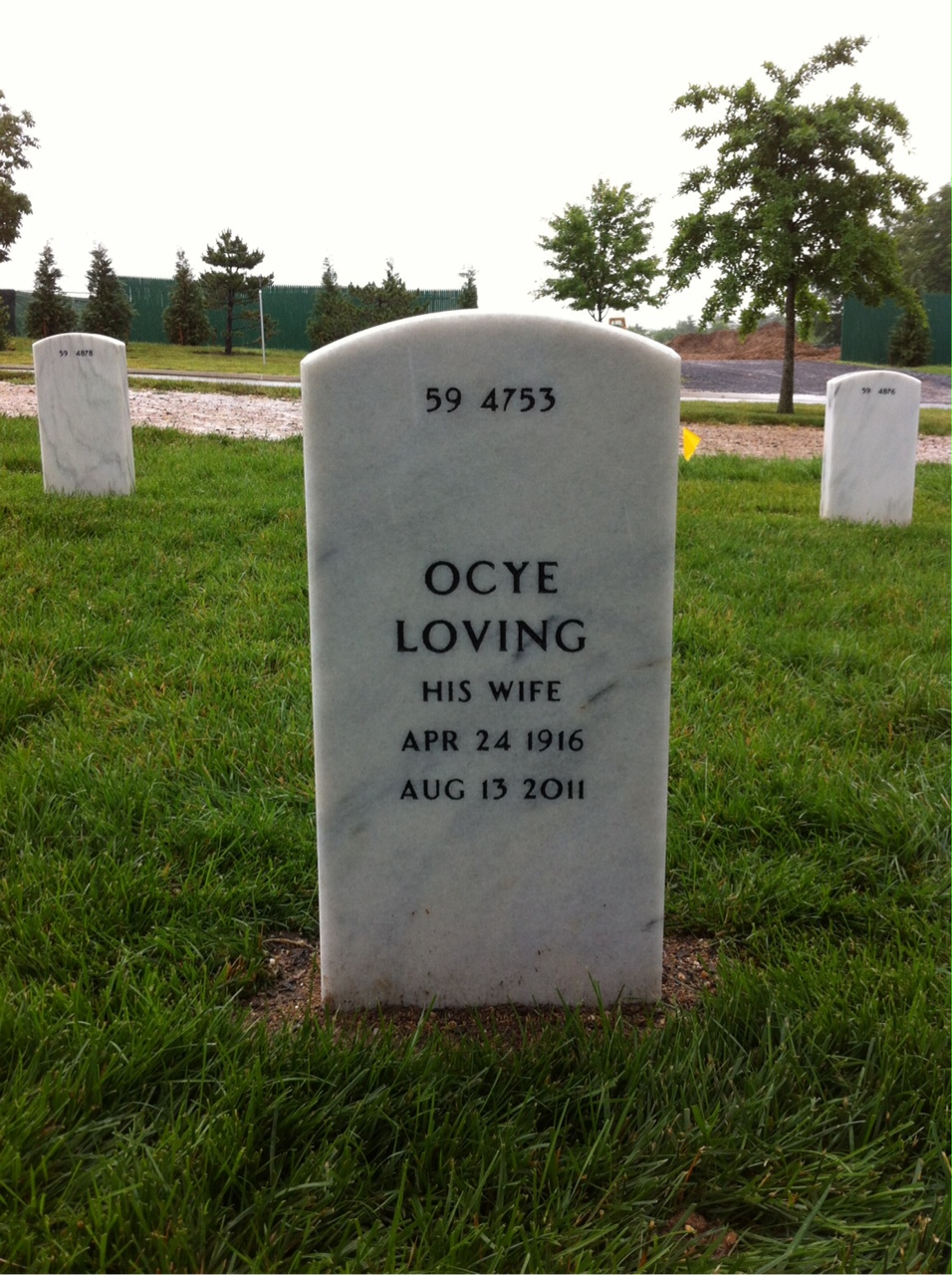 Back of headstone — Daniel Mcneil