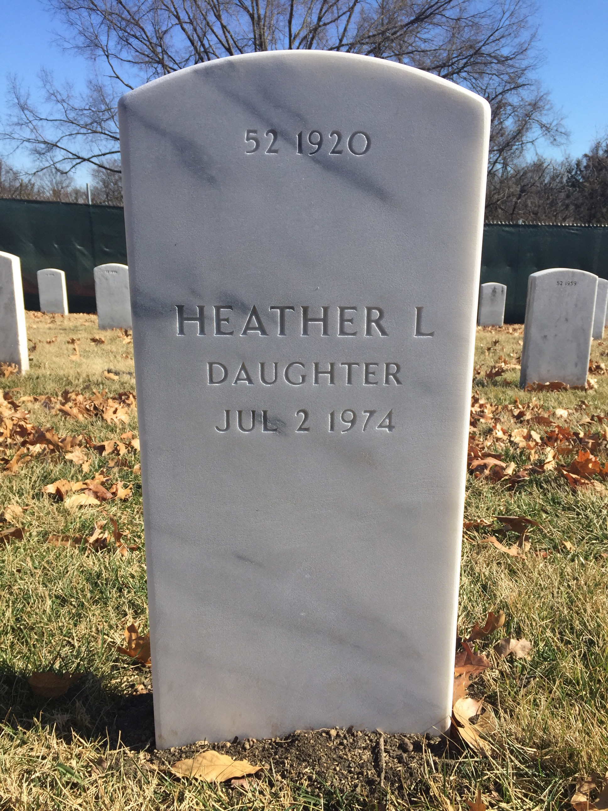 Back of headstone — Thomas Walter Burruss
