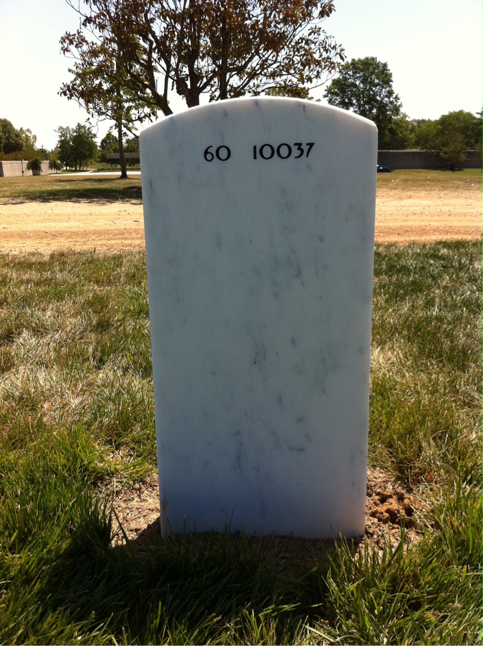 Back of headstone — Michael Joseph Wieczorek