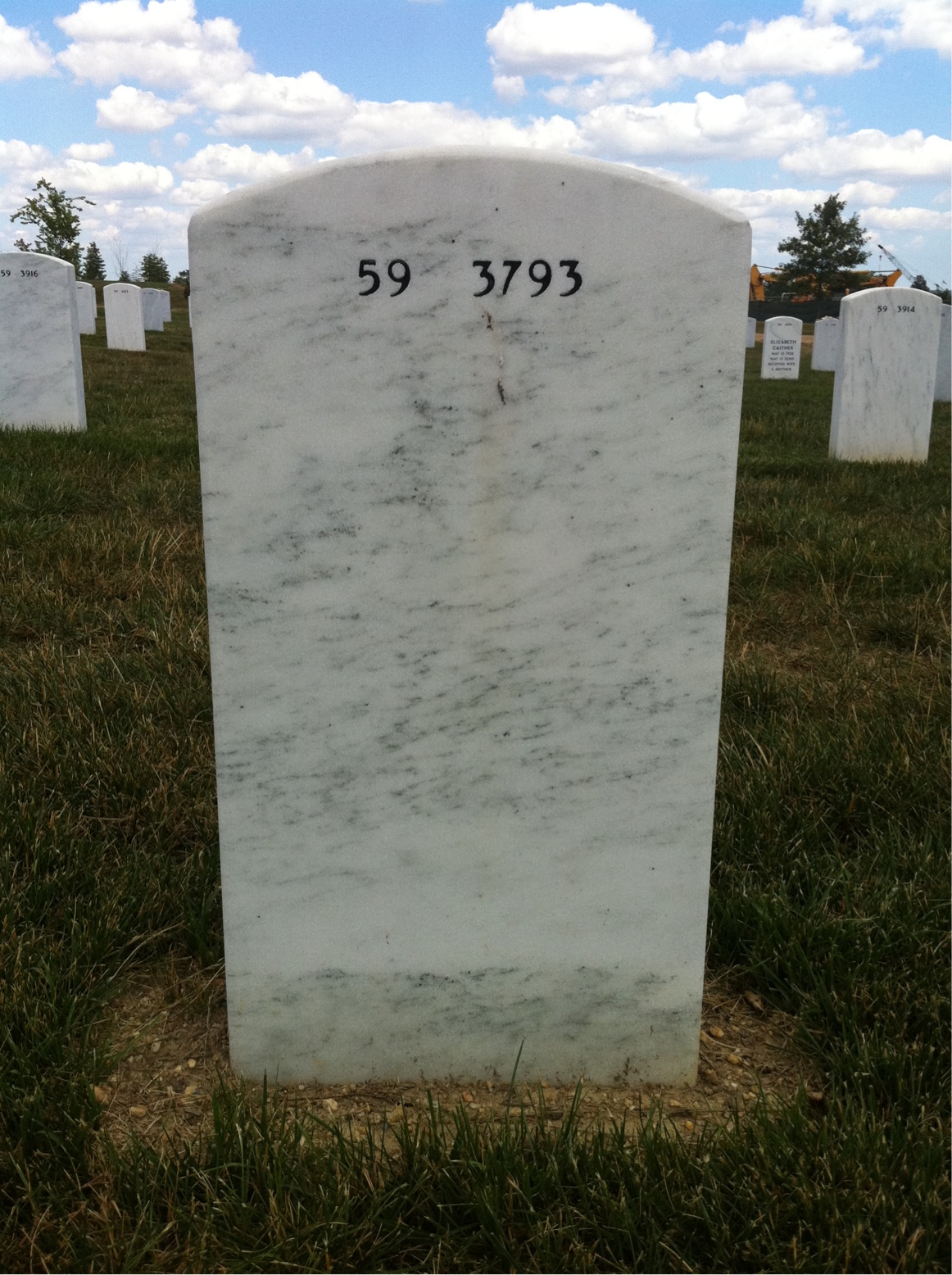 Back of headstone — Vallo Truumees