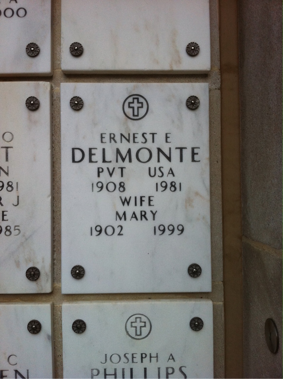Ernest E Delmonte